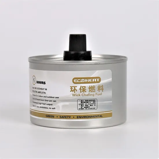 6 Hour Handy Wick Chafing Fuel - Nonflammable, Clean Burning, Biodegradable