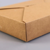 Custom Logo Kraft Paper Lunch Box KPB-138 for Food Packaging