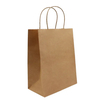Custom Logo Recycled Kraft Paper Shopping Bag PBH-001 with Handles