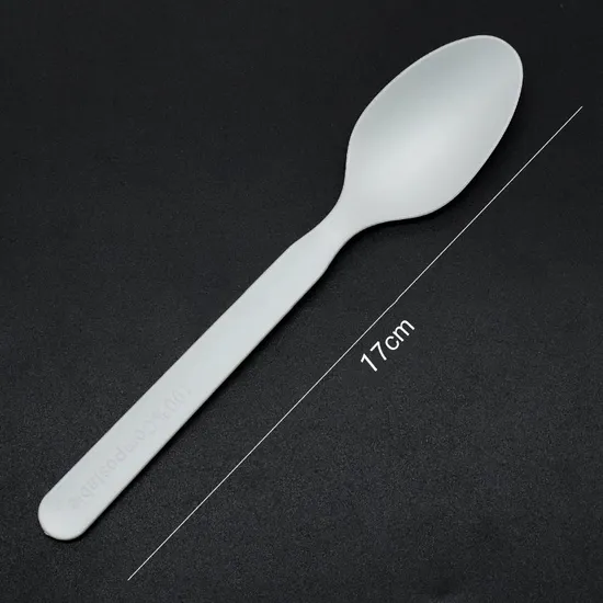 BIOHS-CPLA Heavy Weight Compostable CPLA Cutlery Long Handle Disposable
