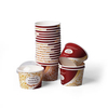 Biodegradable Yogurt Cup RPB020 with PP Lid for Food Packaging