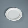 9 Inch Sugarcane Bagasse Pulp Round Plates - Compostable Biodegradable Tableware