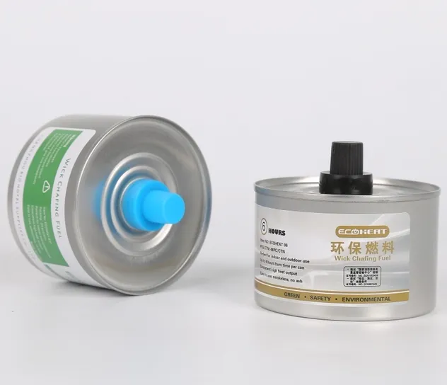 Plastic Cap Wick Chafing Fuel with High Sealing Performance