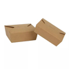 3 Layer Recycled Kraft Paper Food Box KPB-021 with Self-Lock Window