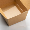 Custom Logo Kraft Paper Lunch Box KPB-138 for Food Packaging