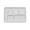 Biodegradable 6-Compartment Food Container Trays BIOHS-BT6 for School