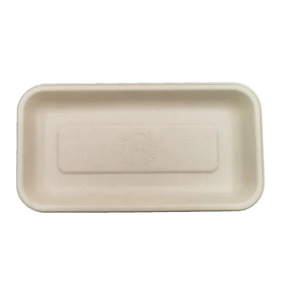 Biodegradable Disposable Sushi Tray with Anti-Fog Lid
