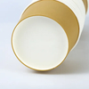 24oz 12oz Kraft Paper Soup Cup With Lid - Disposable Hot Bowl