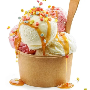 Biodegradable Yogurt Cup RPB020 with PP Lid for Food Packaging