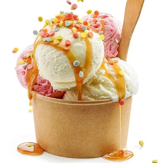Biodegradable Yogurt Cup RPB020 with PP Lid for Food Packaging