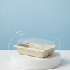 Biodegradable Disposable Sushi Tray with Anti-Fog Lid