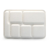 Biodegradable 6-Compartment Food Container Trays BIOHS-BT6 for School