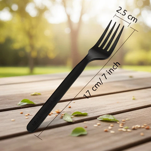 BIOHS-CPLA Heavy Weight Compostable CPLA Cutlery Long Handle Disposable
