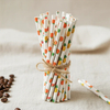 BIOHS-PS Eco-Friendly Multicolored Paper Straws for Restaurants (10000PCS/Carton)