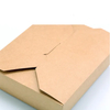 3 Layer Recycled Kraft Paper Food Box KPB-021 with Self-Lock Window