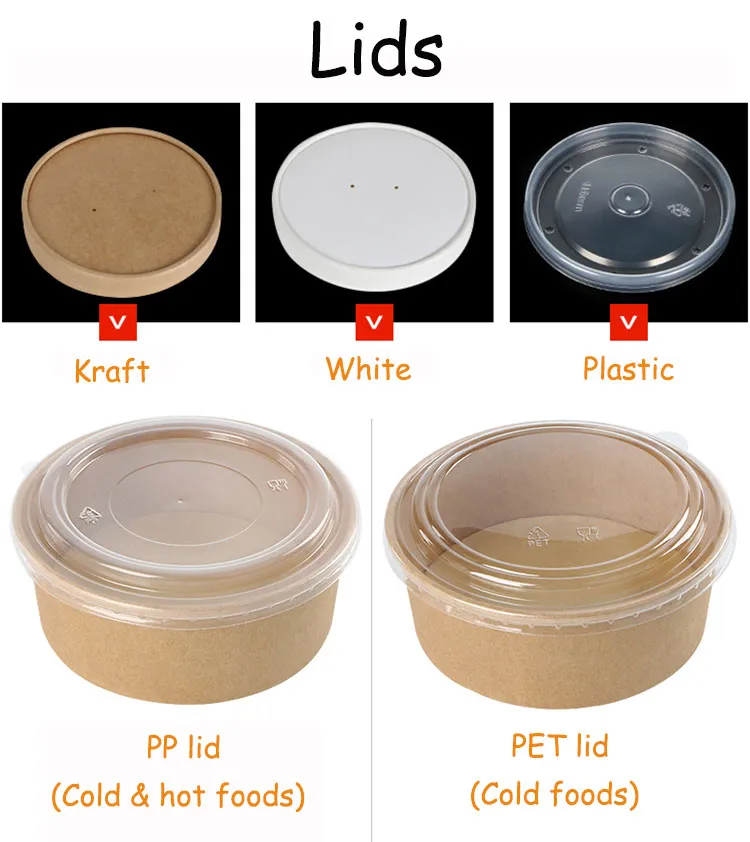 Versatile applications of biodegradable paper bowls for hot soups, salads, and ice cream