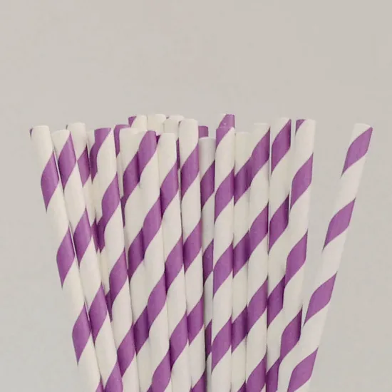 Eco-Friendly Biodegradable 6mm Paper Straws BIOHS-PS for Restaurants