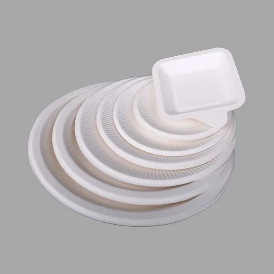 Customized ST-PC Biodegradable Sugarcane Pulp Party Plate