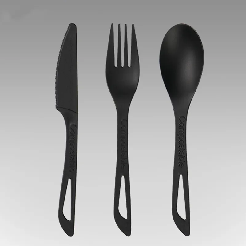 Premium quality environmentally friendly disposable flatware set factory direct supply