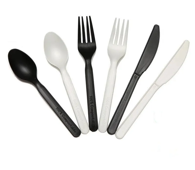 BPA-free food safe compostable long handle spoons for safe dining experiences