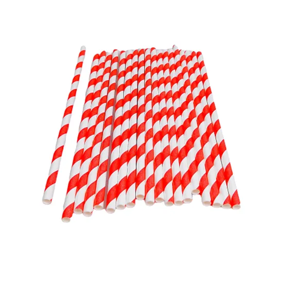 Biodegradable Multicolored Paper Straws BIOHS-PSS for Restaurant Party