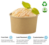 Biodegradable Yogurt Cup RPB020 with PP Lid for Food Packaging