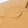 Custom Logo Kraft Paper Lunch Box KPB-138 for Food Packaging